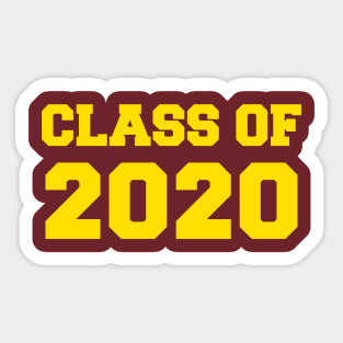 Class of 2020 Sticker